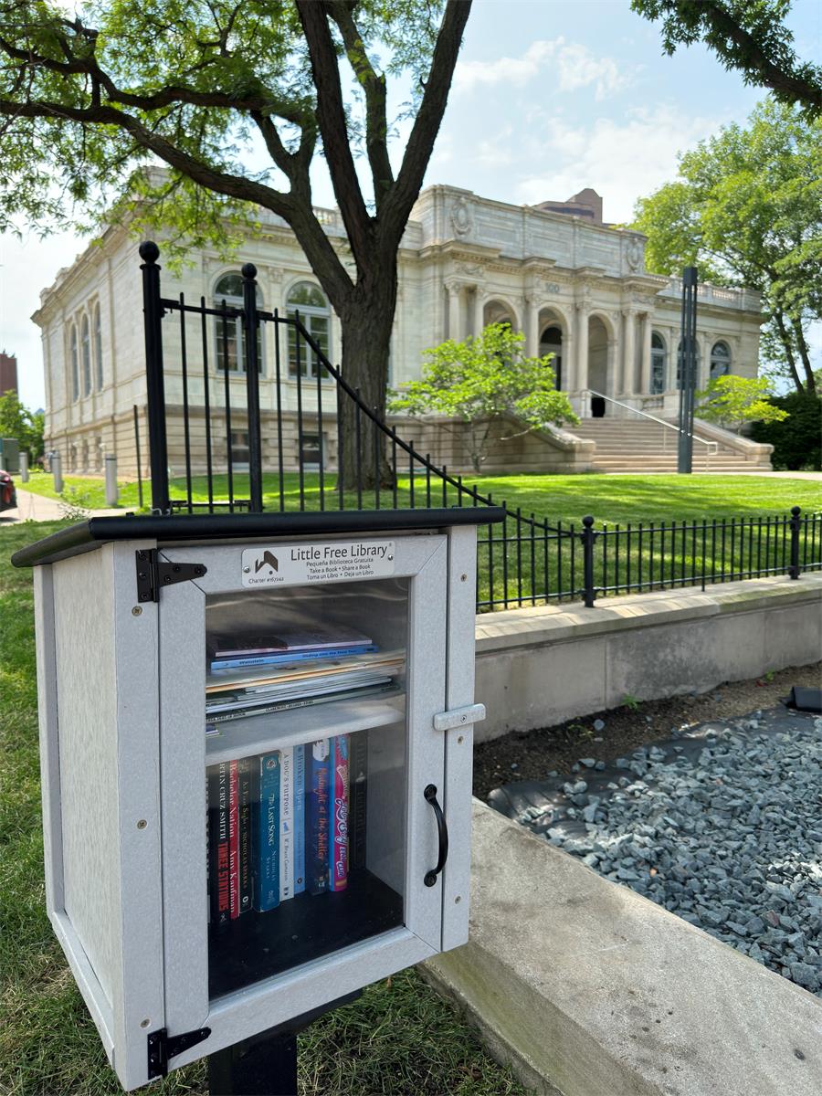 The Pillsbury Little Free Library stewarded by Pritzker Hageman